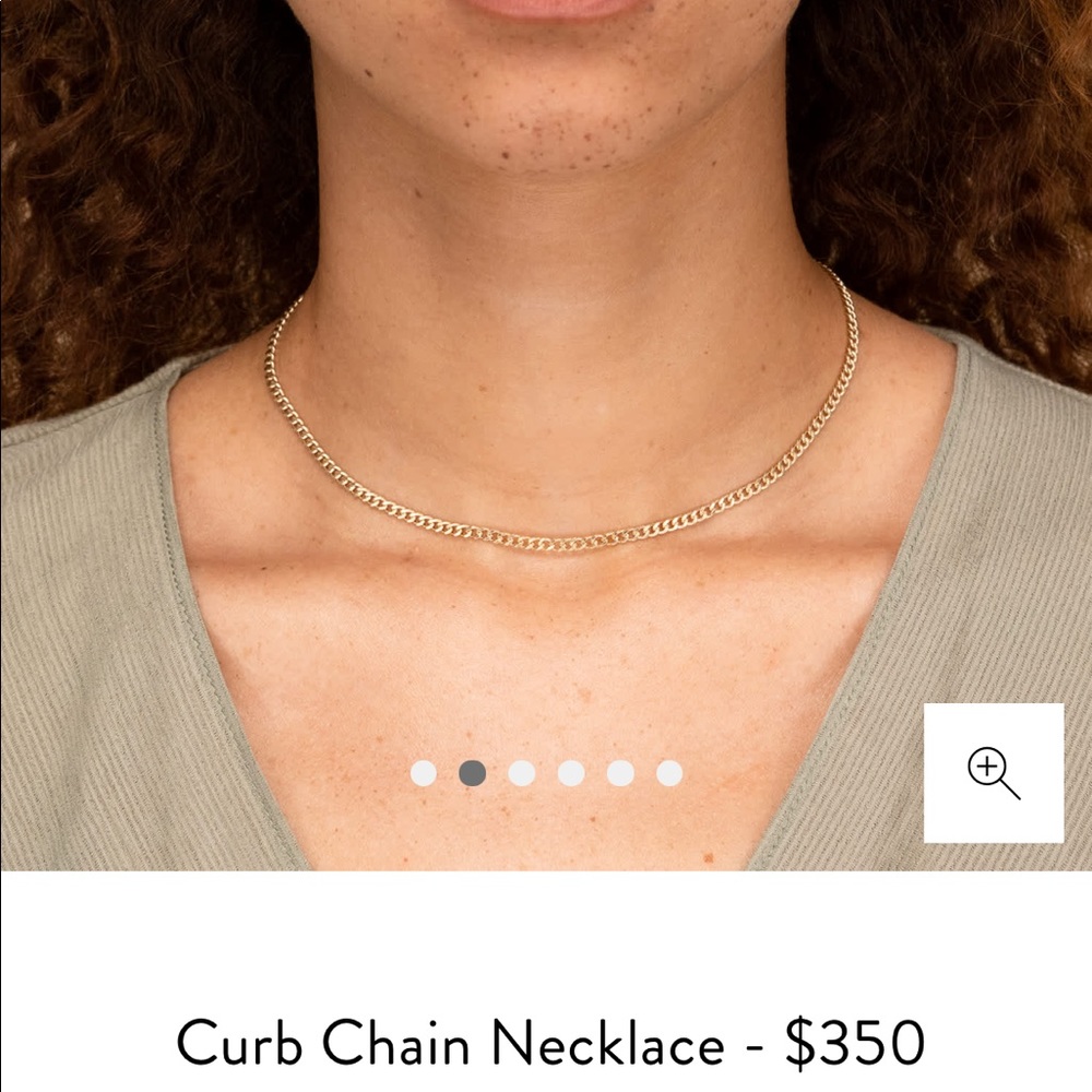Mejuri Curb Chain necklace